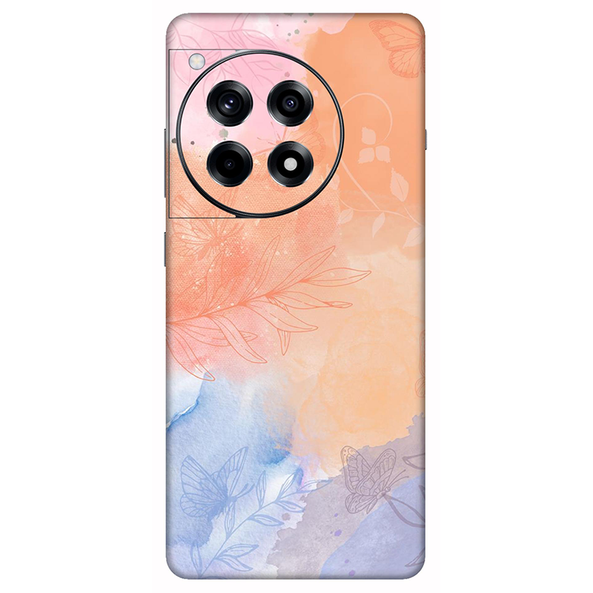 Oneplus 12 Series Persian Orange Watercolor Mobile Skin