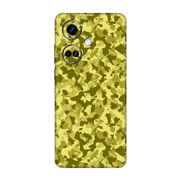 One Plus Nord CE Series Yellow Camouflage Mobile Skin