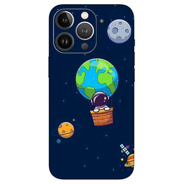 Iphone 13 Series Astronaut With Earth Mobile Skin