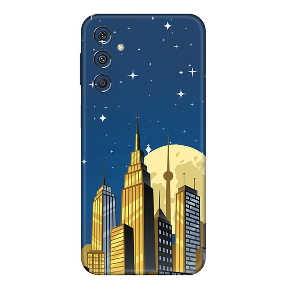 Samsung M Series Night Scenery City Mobile Skin