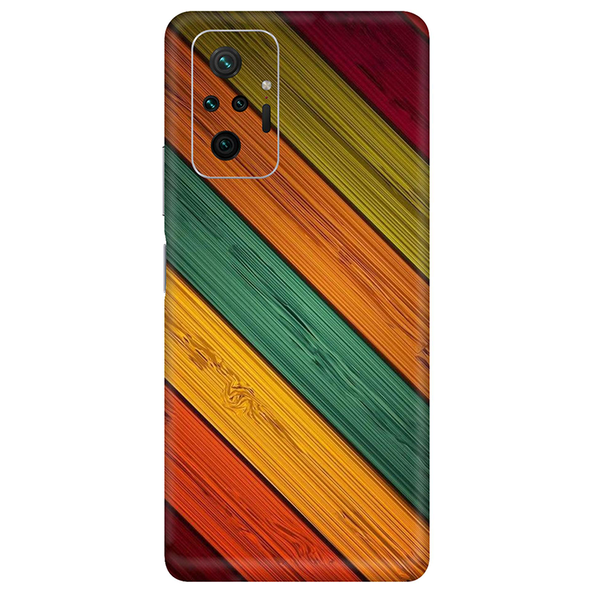 Xiaomi Redmi Note 10 Series Multi Color Strip Mobile Skin