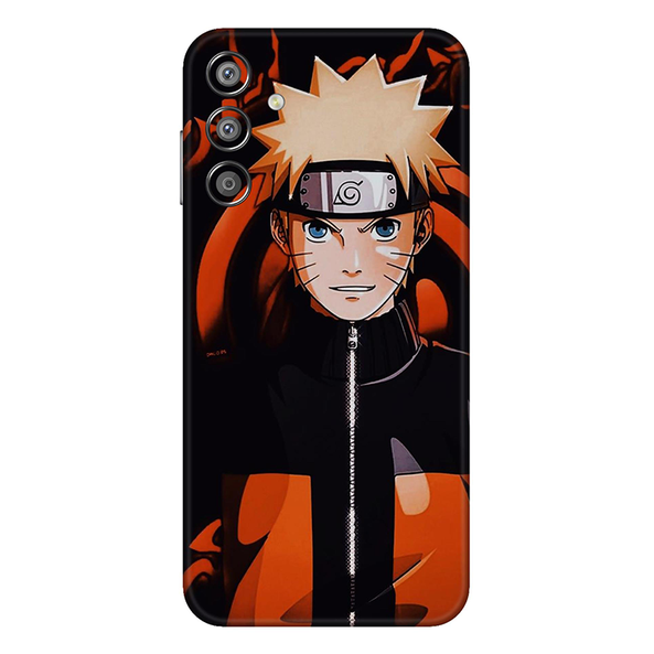 Samsung F Series Naruto Orange & Black Mobile Skin