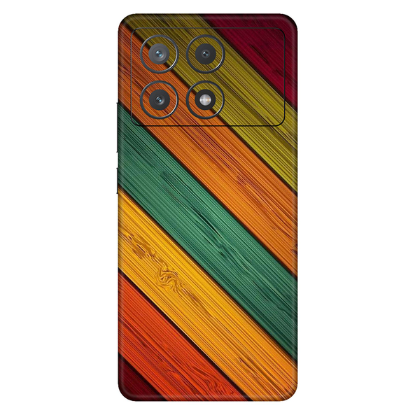 Poco X6 Series Multi Color Strip Mobile Skin