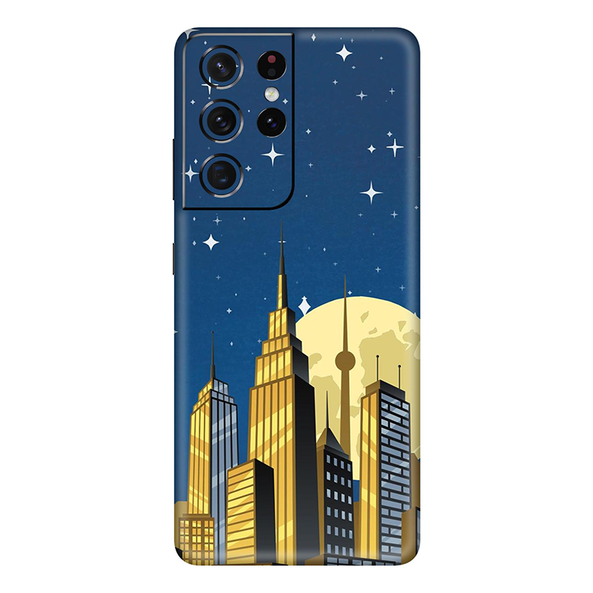 Samsung Galaxy S21 Series Night Scenery City Mobile Skin