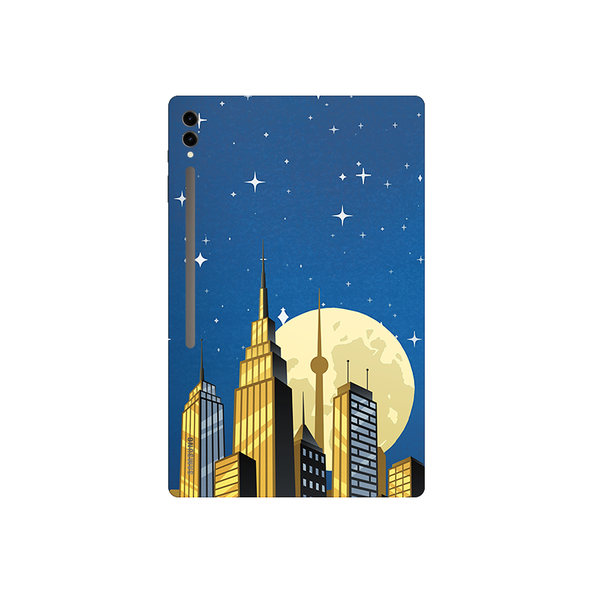 Night Scenery City Mobile Skin Tablet Skin