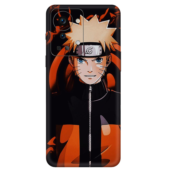 oneplus nord 2 series Naruto Orange & Black Mobile Skin