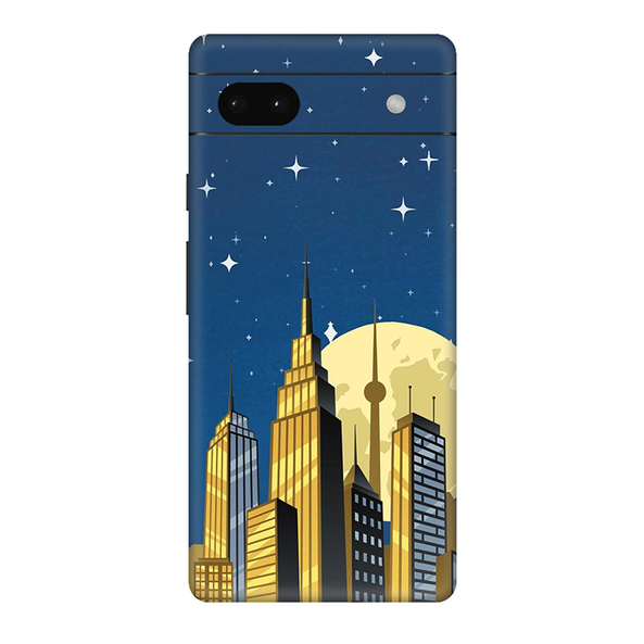 Google Pixel  6 Series Night Scenery City Mobile Skin