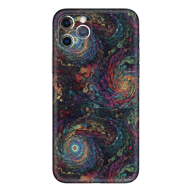 Iphone 11 Series Rainbow Galaxy Mobile Skin