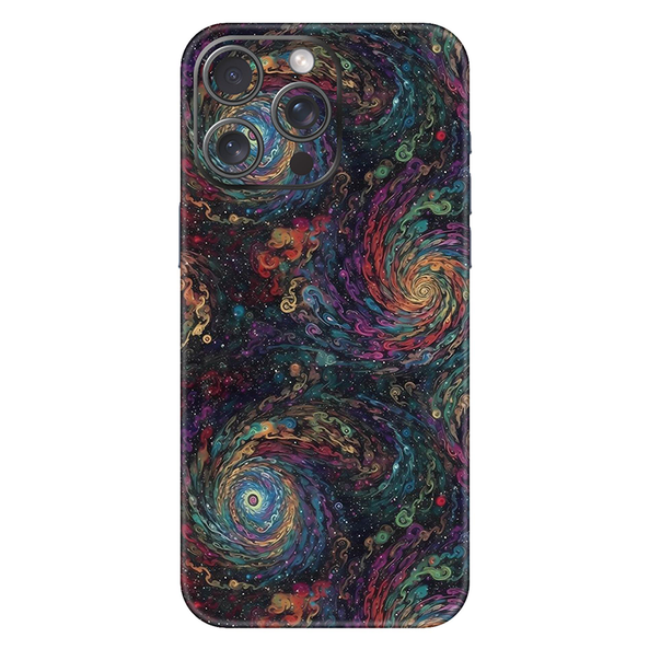 Iphone 15 Series Rainbow Galaxy Mobile Skin