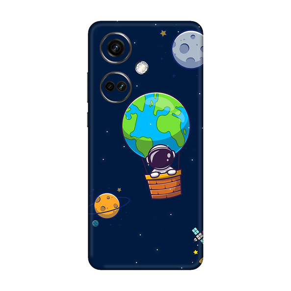 One Plus Nord CE Series Astronaut With Earth Mobile Skin