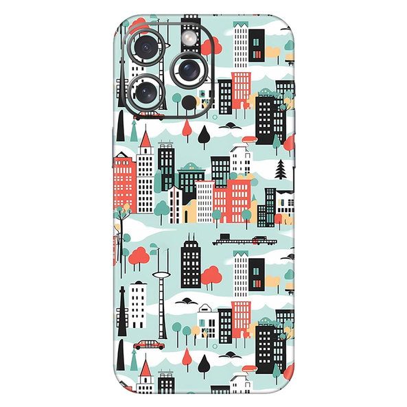 Iphone 14 Series Skyblue Street Mobile Skin