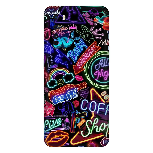 oneplus nord Sereis Neon Mobile Skin Mobile Skin