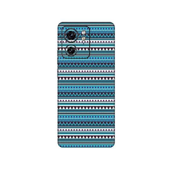 Motorola Edge Series Blue Strips Mobile skin