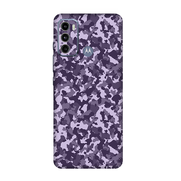 Motorola G Series Lilac Camouflage Mobile Skin