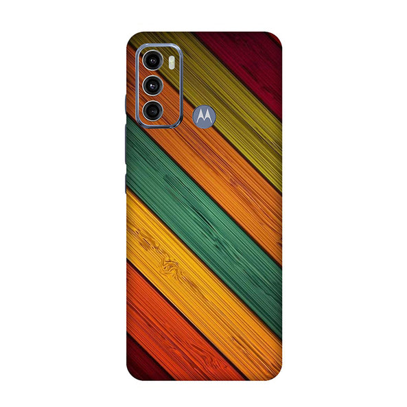 Motorola G Series Multi Color Strip Mobile Skin