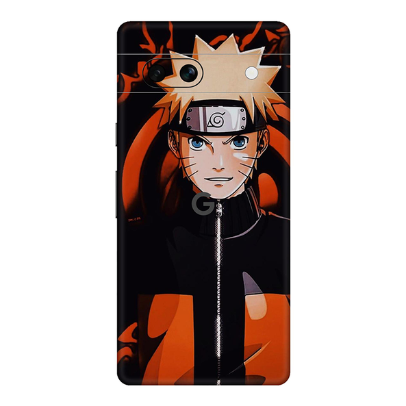 Google Pixel 7 Series  Naruto Orange & Black Mobile Skin