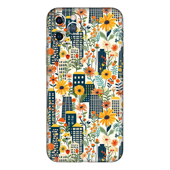 Iphone 11 Series Sunflower City Mobile Skin