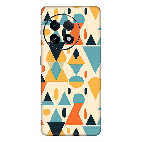 Oneplus 11 Series  Triangle Shape Geometric Mobile Skin