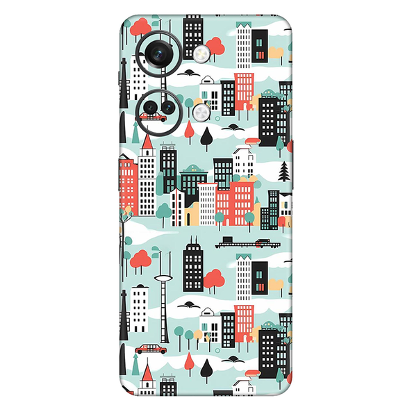 OnePlus Nord 3 Series Skyblue Street Mobile Skin