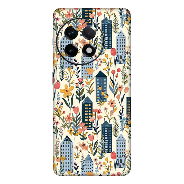 Oneplus 11 Sereis Multicolored Floral Mobile Skin