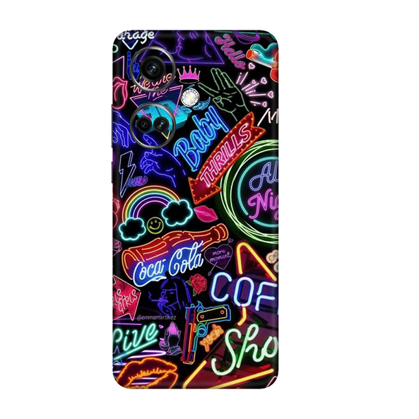 One Plus Nord CE Series Neon Mobile Skin Mobile Skin