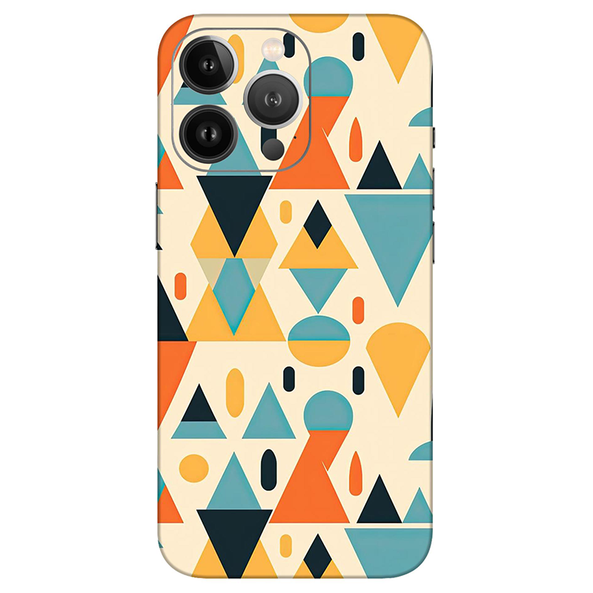 Iphone 12 Series Triangle Shape Geometric Mobile Skin