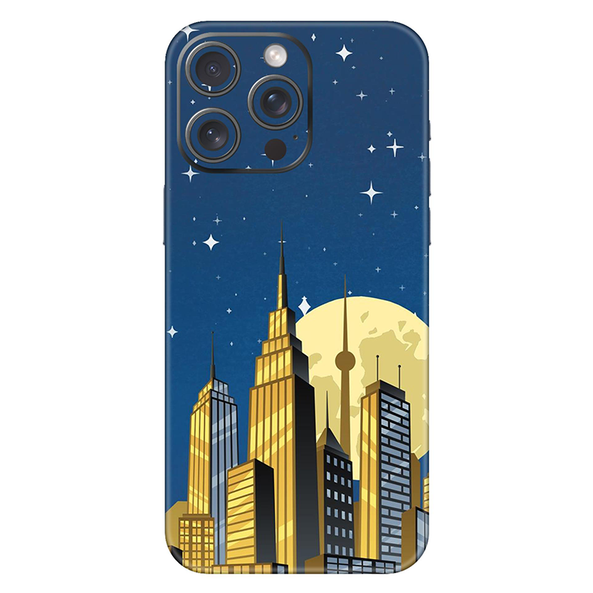 Iphone 14 Series Night Scenery City Mobile Skin