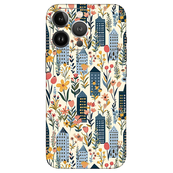 Iphone 12 Series Multicolored Floral Mobile Skin