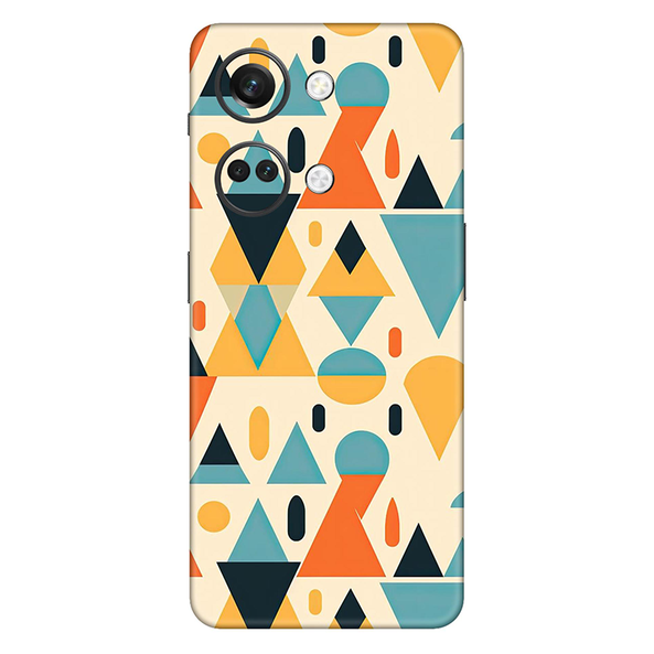 OnePlus Nord 3 Series Triangle Shape Geometric Mobile Skin