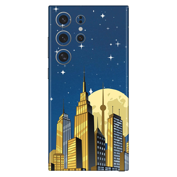 Samsung S23 Series Night Scenery City Mobile Skin