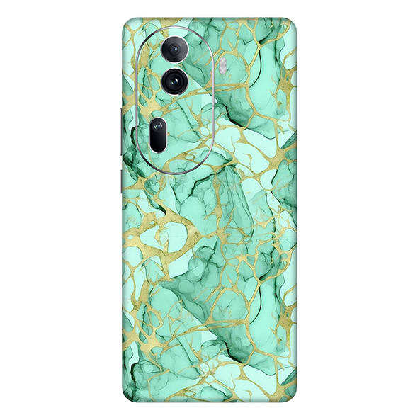 Oppo Reno Series Pastel Green Mobile Skin