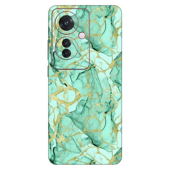 Oppo F Series Pastel Green Mobile Skin