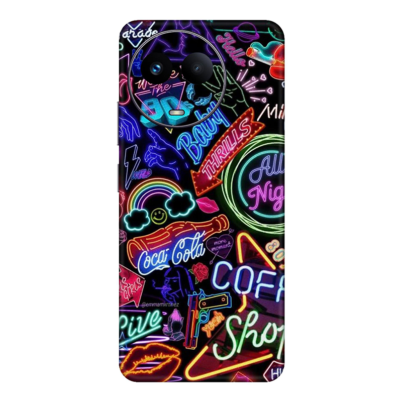 realme C Series Neon Mobile Skin Mobile Skin