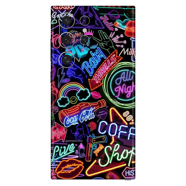 Samsung galaxy s22 Series Neon Mobile Skin Mobile Skin