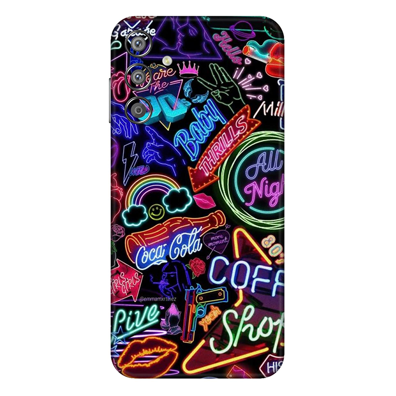 Samsung F Series Neon Mobile Skin Mobile Skin