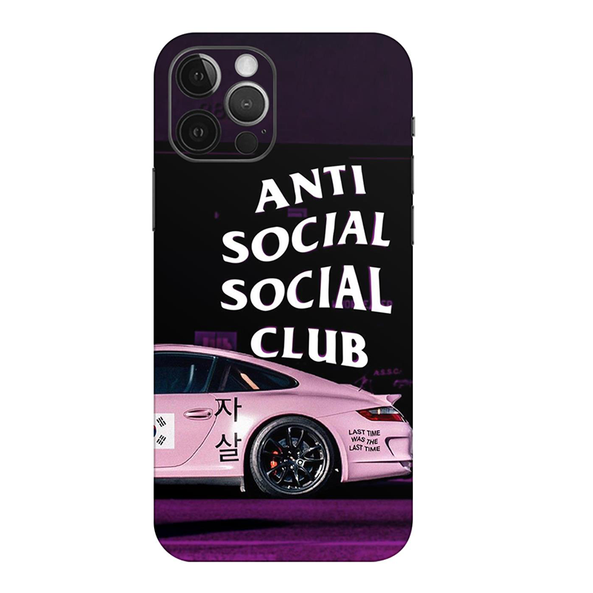 Iphone 12 Series Anti social club Mobile Skin