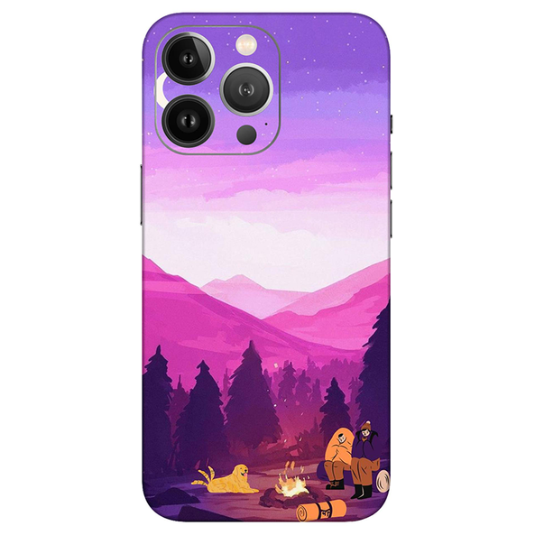 Iphone 12 Series Pink Sky Aesthetic Mobile Skin