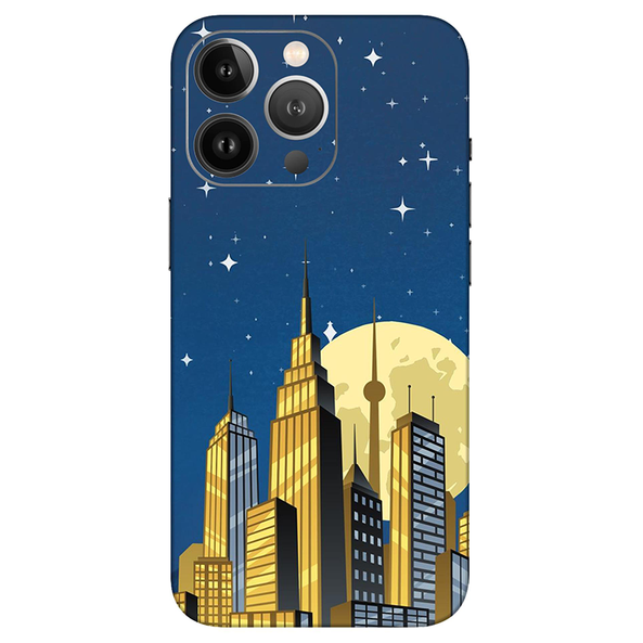 Iphone 12 Series Night Scenery City Mobile Skin