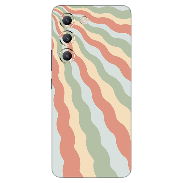 Vivo Y series Peach Retro Waves Mobile Skin