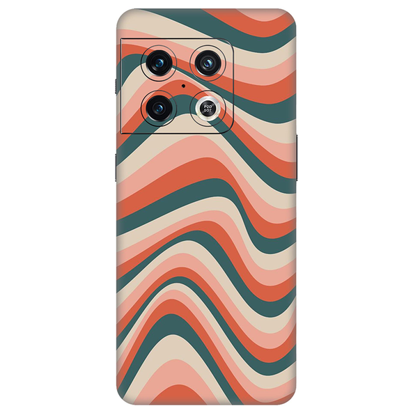 Oneplus 10 Series Peachy Teel Blue Mobile Skin