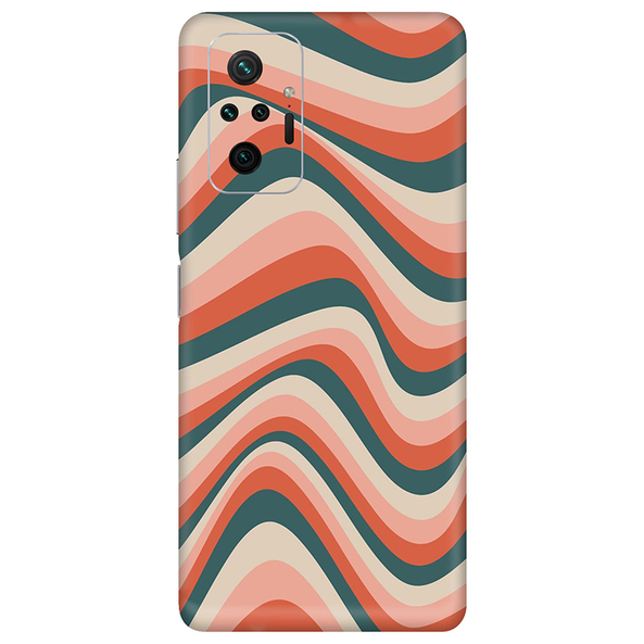 Xiaomi Redmi Note 10 Series Peachy Teel Blue Mobile Skin