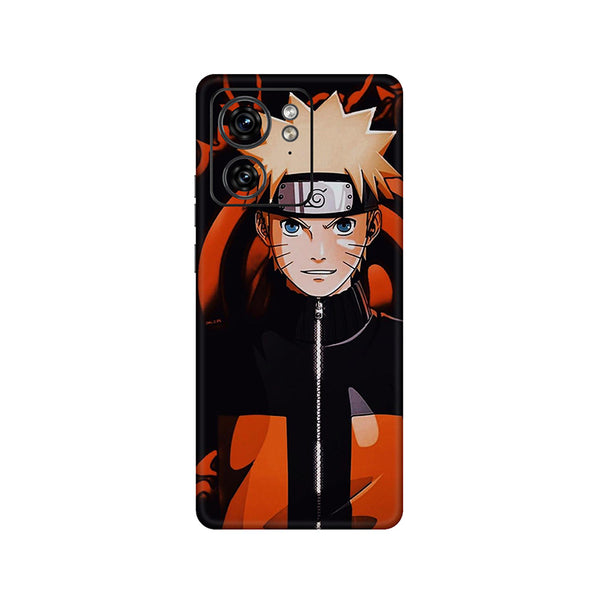 Motorola Edge Series Naruto Orange & Black Mobile Skin