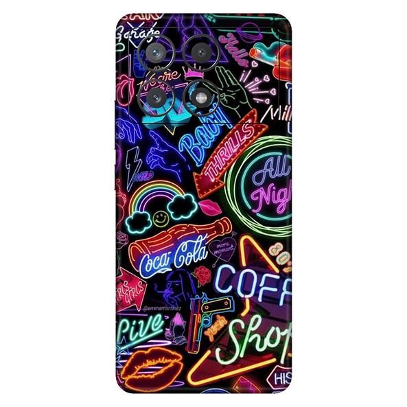 Poco X6 Series Neon Mobile Skin Mobile Skin