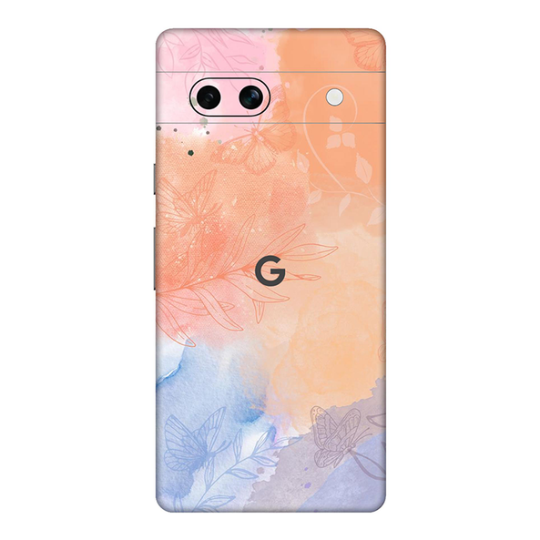 Google Pixel 7 Series Persian Orange Watercolor Mobile Skin