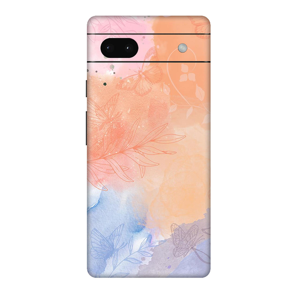 Google Pixel  6 Series Persian Orange Watercolor Mobile Skin