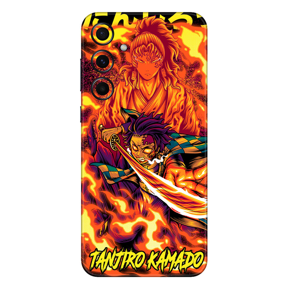 Samsung A Series Tanjiro Kamado Mobile Skin