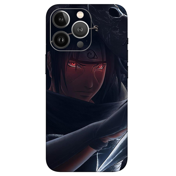 Iphone 15 Series Itachi Sharingan Mobile Skin