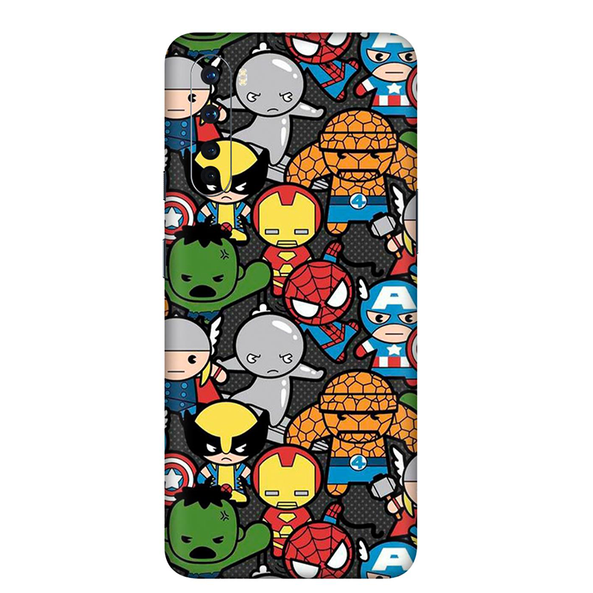 oneplus nord Sereis Avengers Doodle Mobile Skin