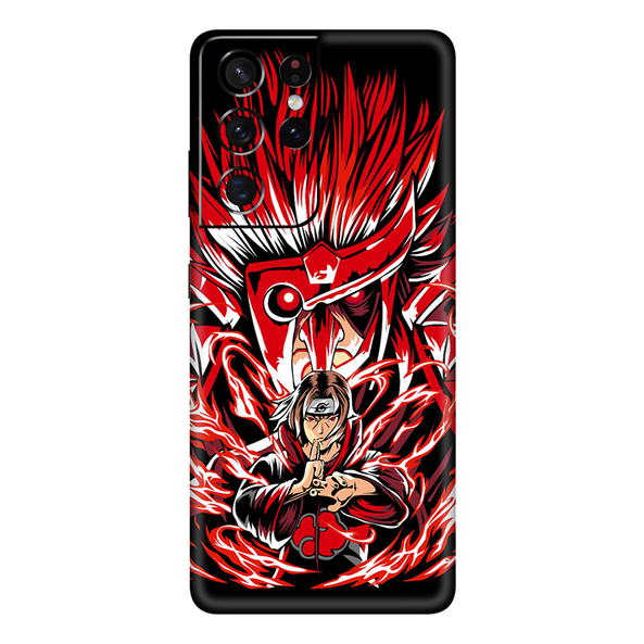 Samsung Galaxy S21 Series Itachi Uchiha Red Mobile Skin