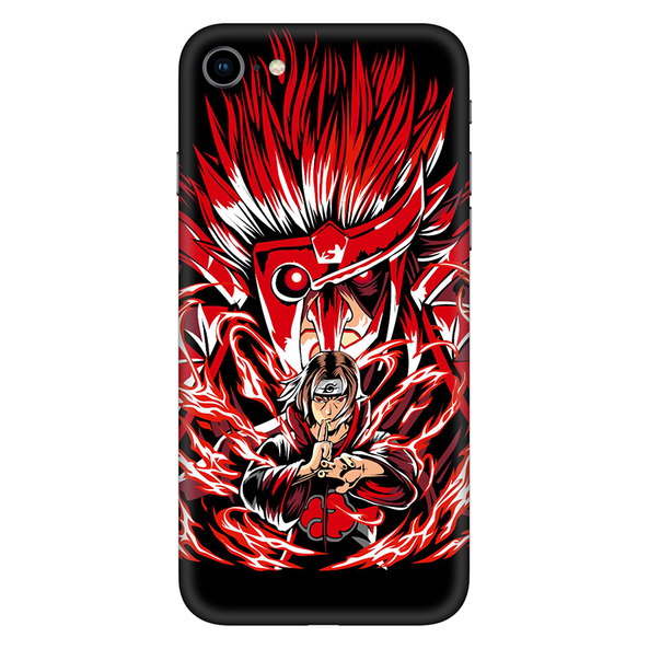 IPHONE 8 Series Itachi Uchiha Red Mobile Skin